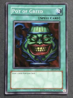 Pot of Greed Dark Beginning DB1-EN134 Yu-Gi-Oh Spell Card - Image 2