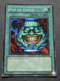 Pot of Greed Dark Beginning DB1-EN134 Yu-Gi-Oh Spell Card - Image 3