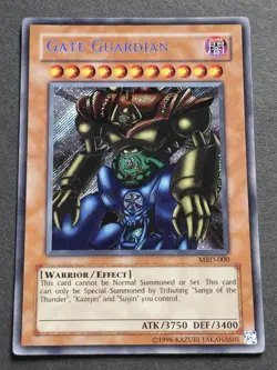 Gate Guardian Secret Rare MRD-000 Yu-Gi-Oh trading card - Image 2