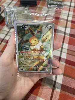 Pokemon TCG Eevee 173 SV Scarlet & Violet Promo Holo Card Sealed - Image 1