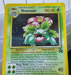 WOTC SWIRL - Venusaur #13 /53 Black Star Promo - Holo Rare Pokemon Card - Image 1