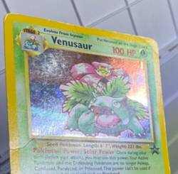 WOTC SWIRL - Venusaur #13 /53 Black Star Promo - Holo Rare Pokemon Card - Image 4