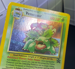 WOTC SWIRL - Venusaur #13 /53 Black Star Promo - Holo Rare Pokemon Card - Image 5
