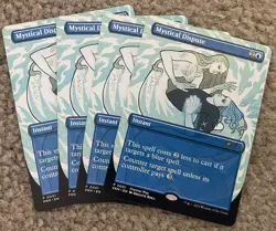 Mystical Dispute - RARE MTG Promo Card X 4 - Image 1