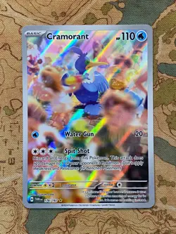 Pokemon Card TCG - Cramorant 176/167 Illustration Rare Twilight Masquerade NM - Image 1