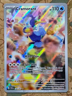 Pokemon Card TCG - Cramorant 176/167 Illustration Rare Twilight Masquerade NM - Image 2