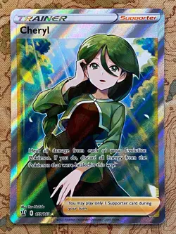 Pokemon Card TCG - Cheryl 159/163 Ultra Rare Full Art Trainer Battle Styles NM - Image 2