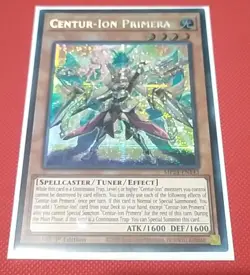 Yu-Gi-Oh! MP24-EN143 Centur-Ion Primera Prismatic Secret Rare 1st Edition Card - Image 1