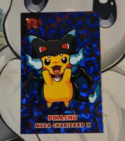 Pokemon Peru Exclusive Non TCG Holo Bundle, Charizard, Mewtwo, Pikachu X7 Cards - Image 2