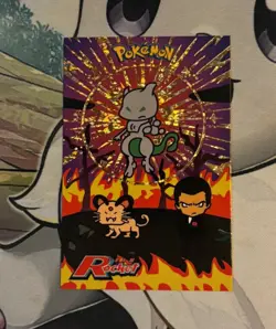 Pokemon Peru Exclusive Non TCG Holo Bundle, Charizard, Mewtwo, Pikachu X7 Cards - Image 5