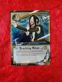 Naruto Collectible Card Game: Tracking Ninja 834 Holo 1st Edition - Image 1