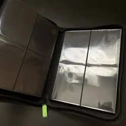 Vault x Binder Black 4-Pocket Trading Card Album Folder 160 Side Loading Pocket - Image 5