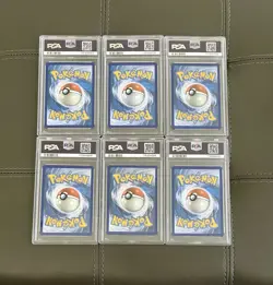 PSA 9 2016 Pokemon XY Evolutions 6 Card Lot Reverse Holo Nice Variety Mew Mewtwo - Image 2