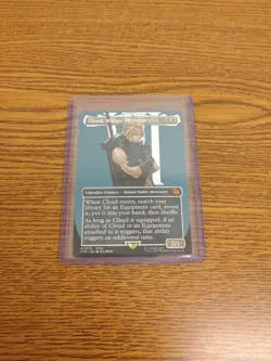 MTG Final Fantasy "Both" Cloud Midgar Mercenary 0375, 0010 AND Cloud Strife 0042 - Image 2