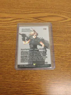 MTG Final Fantasy "Both" Cloud Midgar Mercenary 0375, 0010 AND Cloud Strife 0042 - Image 3