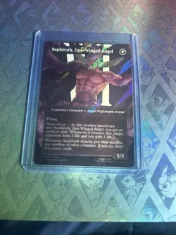 Magic Final Fantasy Sephiroth, Fabled Soldier Borderless Surge Foil (0527) - Image 4