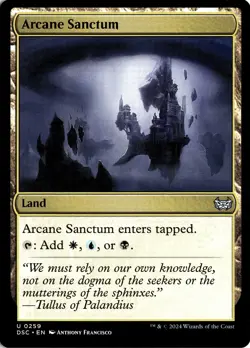 NM - Arcane Sanctum U Commander: Duskmourn: House of Horror 259 - Image 1
