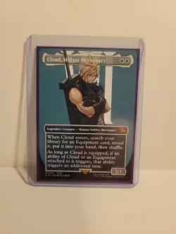 Cloud, Midgar Mercenary (Borderless) Final Fantasy Regular - Image 1