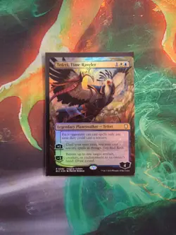 Teferi, Time Raveler (Borderless) Commander: Bloomburrow Foil - Image 1