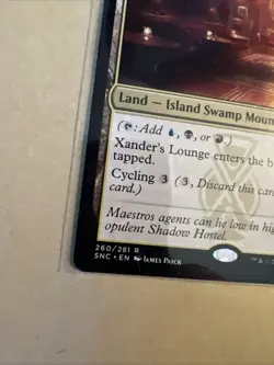 MTG Xander’s Lounge SNC 260 R NM Regular - Image 3