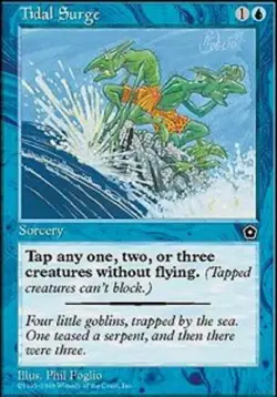 Tidal Surge - Portal Second Age # MTG Magic The Gathering - Image 1
