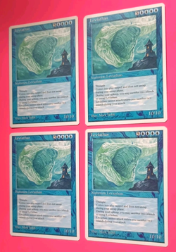Magic the Gathering MTG Fourth (4th) Edition LEVIATHAN X 4 LPEX R 1995 Nice! - Image 2