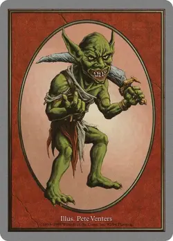 Goblin - Token Unglued MP MTG - Image 1