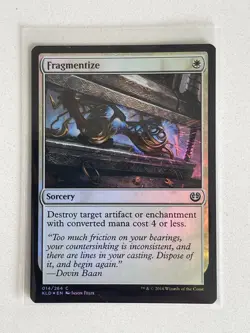 FOIL Fragmentize | Kaladesh 2016 - MTG Magic Cards - Image 1