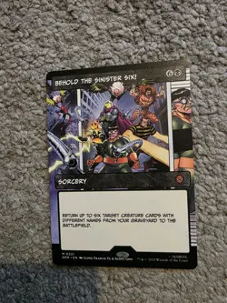 MTG Behold The Sinister Six! 0221 Mythic NON FOIL - Image 1