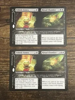 2x Unholy Annex Ritual Chamber - Duskmourn: House of Horror (DSK) - EN R 0118 - Image 1