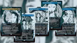 MTG Secret Lair - Featuring: Peach Momoko - Non Foil. - Image 1