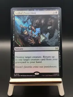 Lethal Protection (Foil) - #10 - Rare - Marvel's Spider-Man - SPE - Image 1