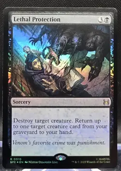 Lethal Protection #10 Spider-Man Foil Rare - Image 1