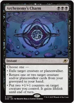 Archenemy's Charm (Regular, #88, NM) Edge of Eternities (EOE), MTG - Image 1