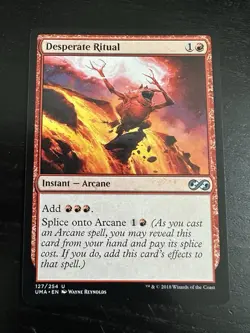 MTG Desperate Ritual Ultimate Masters 127/254 Regular Uncommon Magic NM - Image 1