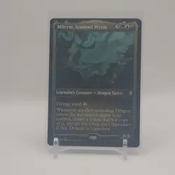 Miirym, Sentinel Wyrm (Foil Etched) R Battle for Baldur's Gate FOIL Near Mint - Image 1