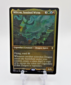 Miirym, Sentinel Wyrm - Battle For Baldurs Gate FOIL ETCHED NM #542 - Image 1