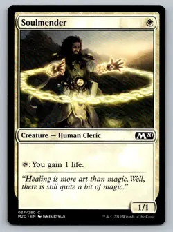 Soulmender Magic The Gathering Core Set 2020 M20 MTG Card FREE SHIPPING ! - Image 3