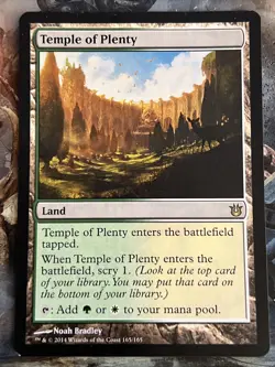 1x Temple of Plenty (165) Born of the Gods LP MTG Magic the Gathering x1 MKE - Image 3