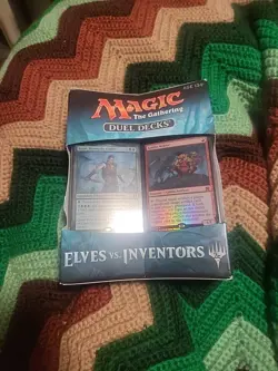 Magic The Gathering * ELVES VS INVENTORS Duel Decks * Factory Sealed MTG English - Image 1