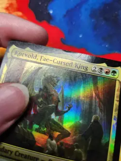 Korvold, Fae-Cursed King - Throne of Eldraine (ELD) - Foil - LP/MP - Image 3