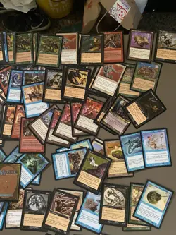 Vintage Mtg Magic The Gathering Card Lot 200+ - 1995-1999 LP - NM - Image 4