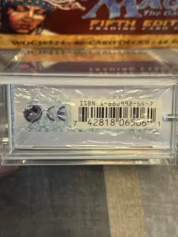 New Sealed Magic the Gathering Ice Age Starter Deck in PlexiGlass - Image 5