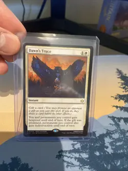 Magic: The Gathering Dawn's Truce Bloomburrow Rare Card #0009 - Image 1