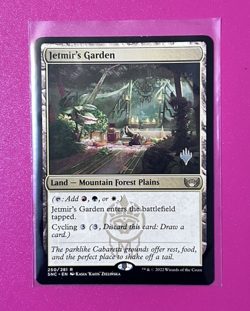 *Jetmir's Garden* -Promo Pack- Streets of New Capenna (SNC) #250- Near Mint - - Image 1