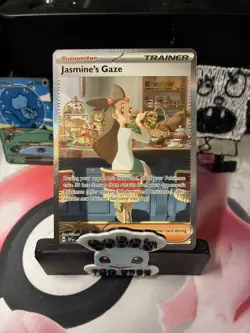 Pokemon Jasmine's Gaze 245/191 Surging Sparks Special Illustration Rare Holo NM - Image 1