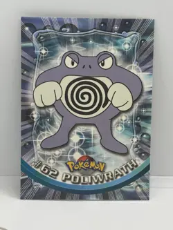 Poliwrath #62 Topps Series 1 Non-Holo Blue Logo Pokemon TCG NM - Image 1
