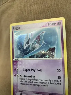 Lugia Pop Series 5 Holo Rare Pokemon 2007 LP - MP - Image 3