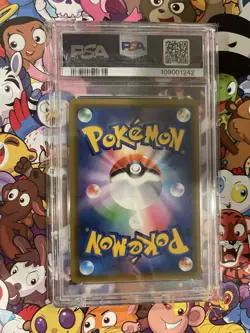 PSA 10 Zinnia 059/053 SR Japanese Full Art Trainer Pokemon S&M Dragon Storm SR - Image 2