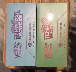 🔥 Pokemon TCG Temporal Forces POKEMON CENTER ETB SEALED Set of two Exclusive 🔥 - Image 5